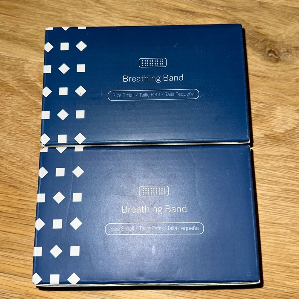 2 Nanit Breathing Band NEVER OPENED Size Small